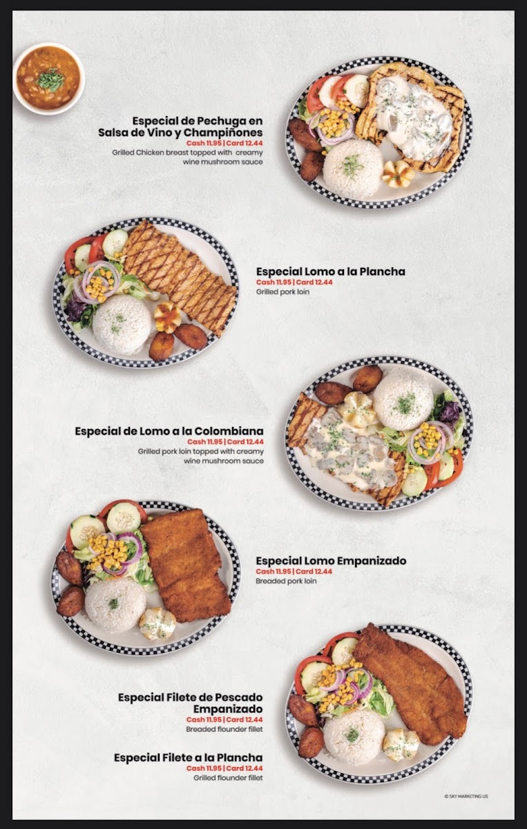 Noches de Colombia Hackensack Menu - Image 5